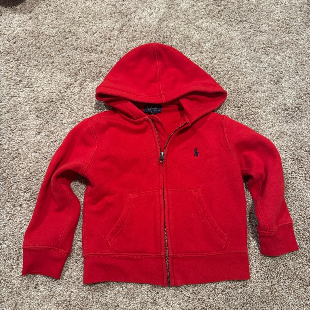 Polo by Ralph Lauren Kids 3T Red Hoodie